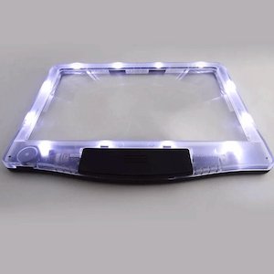 Magnipros Magnifiers: 3X Hand Held LED Page Magnifier
