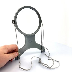 Magnifiers For Macular Degeneration Amd: Embroidery Hands Free Magnifier, Round