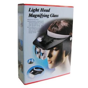 Medical: LED Head Band Magnifer with 4 lens