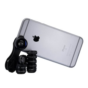Mobile Phone Lenses: Apexel Phone Camera Lens Kit  10 in 1  (Universal)