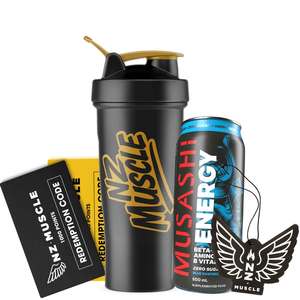 Products: Black Friday GWP - 1 x Shaker, Energy Can, Air Freshener & Ticket