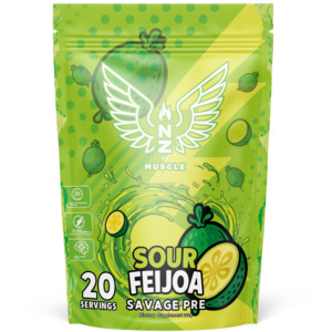 pre-workout: NZ Muscle Savage Pre