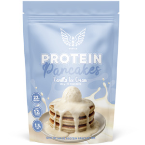 protein bars / snacks: NZ Muscle Protein Pancake Mix