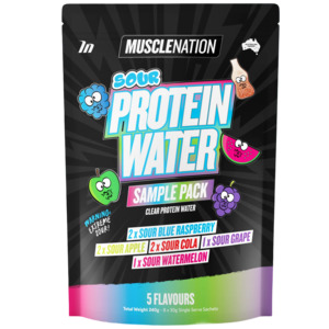 Muscle Nation Protein Water Sour Sample Pack