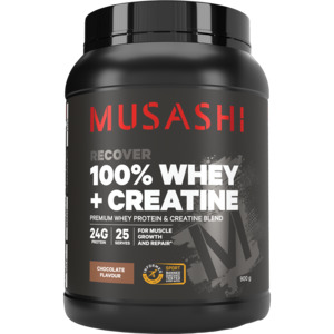 Musashi 100% Whey + Creatine 900g