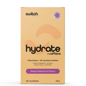 electrolytes: Switch Nutrition Hydrate + Caffeine