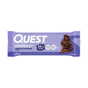 protein bars / snacks: Quest Nutrition Overload Protein Bar