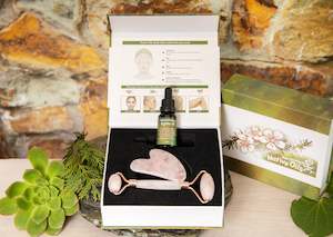 Rose Quartz & Jade Gua Sha Gift Box
