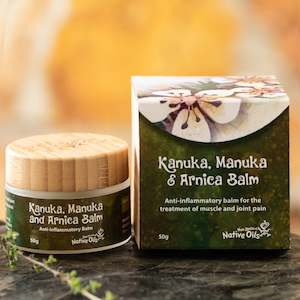Kanuka, Manuka and Arnica Anti-Inflammatory  Balm