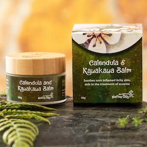 Featured Items: Calendula and Kawakawa Balm