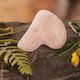 Rose Quartz, Amethyst, Clear Quartz & Jade Gua Sha Facial Massager