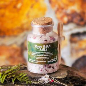 Mothers Day: Organic Rose Bath Salts 200g