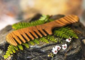 Products: Sandalwood Wide Toothed Comb