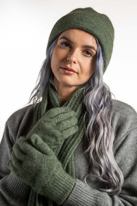 Gloves, Arm & Leg Warmers: Possum Merino Silk Gloves KORU