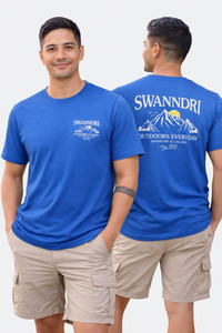 Products: Mountain Top Printed T Shirt SWANNDRI