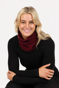 Products: Plain Possum Merino Silk Neckwarmer NATIVE WORLD