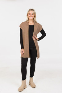 For Cosy Nights: Possum Gilet NATIVE WORLD