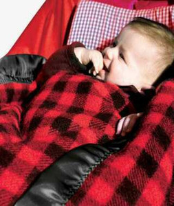 Homewares: Wool Baby Buggy Blanket SWANNDRI