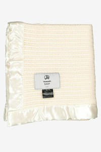 Homewares: Baby Thermalweave Cot Blanket SWANNDRI