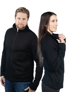 Men's Jackets: Tararua Dual Wool Full Zip Jacket NZNC