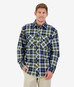 Egmont Full Button Cotton Shirt Twin Pack SWANNDRI