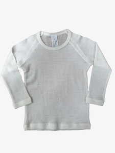 Products: Kid's Rib Merino wool Long Sleeve Top