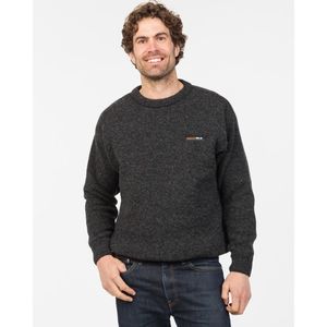 Products: Men's Possum & Wool Double Layer Crew Neck Sweater - New Zealand Nature