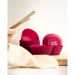 Products: Reusable Silicone Muffin Liners Large 12pk - New Zealand Nature