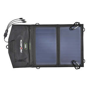 PROJECTA 10W Personal Folding Solar Panel With Power Bank