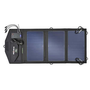 PROJECTA 15W Personal Folding Solar Panel With Power Bank
