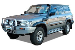 Safari V-Spec Snorkel To Suit Nissan GU Patrol Wagon (Y61) ZD30DDTi 3.0L