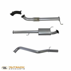 Exhaust Systems: Outback 3" Exhaust to suit Toyota Surf 185 Series (KZN185)