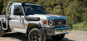 All: Safari V-Spec Snorkel To Suit Toyota LandCruiser MY24 70 Series 4.2L V6