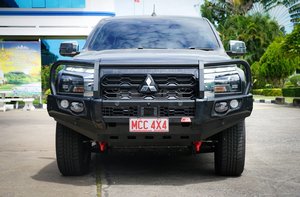 Front Bullbars: MCC Falcon 707-02 Premium Winch Bar for Mitsubishi Triton MV 2024-on