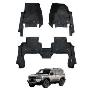 Toyota: Toyota Land Cruiser Prado 250 Series 2024-Onwards Injection Car Floor Mats