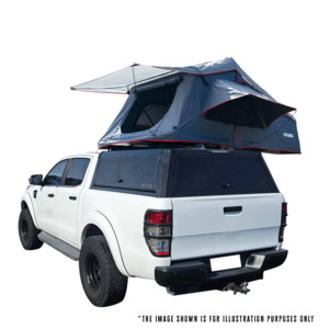 Xplora Roof Top Tent and EasyCap Canopy to suit Ford Ranger Next-Gen 2023+ Combo