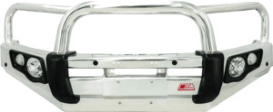 Toyota Hilux 2012 2015: MCC Falcon 707-01 Triple Loop Aluminium Winch Bar for Toyota Hilux 2012 - 2015