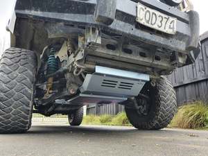 All: ACFab Toyota Hilux 2005 - 2015 N70 KUN26 Bash Plates Suit Diff Drop