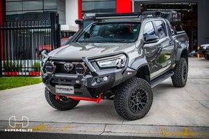 All: Hamer AM106-PT King Series Plus Winch Bar for Toyota Hilux Rogue (2022 – Present)