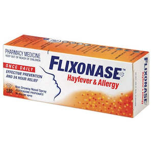 Allergy Nasal Sprays: Flixonase 24Hr Nasal Spray 120 Doses (B/W)