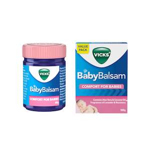 Baby Moisturisers: Vicks Baby Balsam 100g