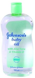 Johnsons And Johnsons Baby Oil Aloe Vera 500ml