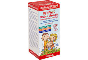 Baby Pain Relief: Fenpaed Double Strength Oral Liquid 200ml (200mg/5ml)