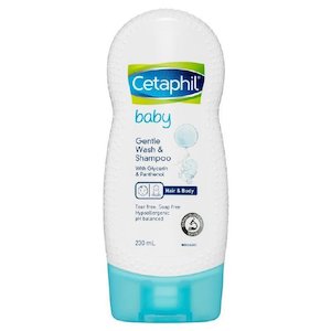 Bathing Baby: Cetaphil Baby Wash & Shampoo 230ml