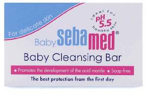 Bathing Baby: Sebamed Baby Cleansing Bar 100g