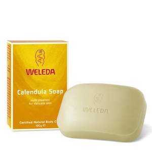 Bathing Baby: Weleda Calendula Soap Yellow 100g