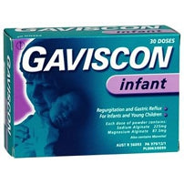 Colic Constipation And Heartburn: Gaviscon Infant Sachets 30s