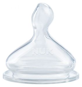Feeding Bottles Teats And Cups: Nuk Fc Silicone Teat Size 1 Medium Hole 2Pk