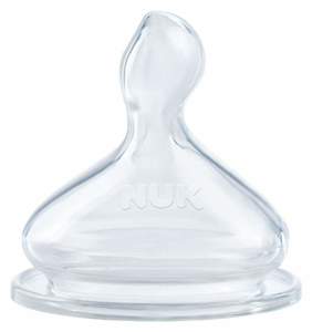 Feeding Bottles Teats And Cups: Nuk Fc Silicone Teat Size 1 Small Hole 2Pk