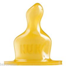 Nuk Classic Silicone Teat Size 1 Small 2Pk